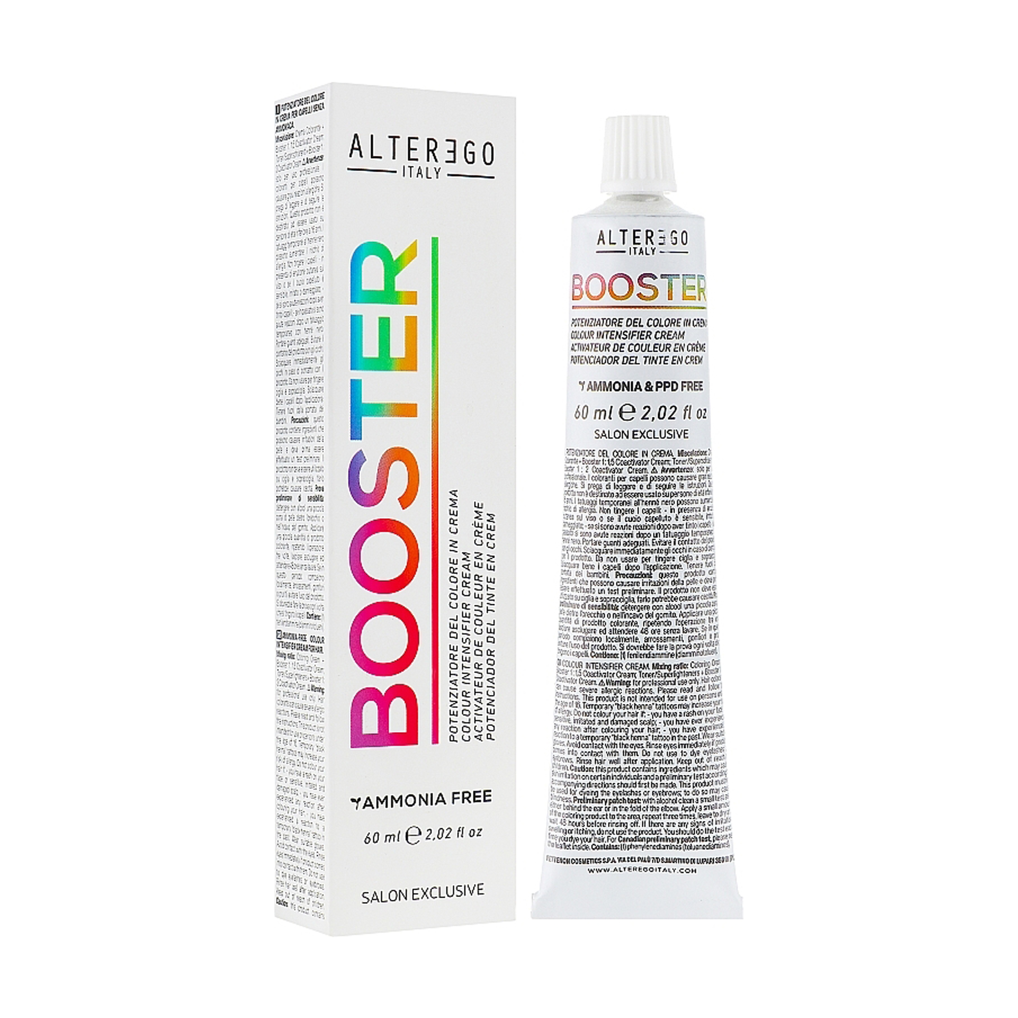 Уцінка! Безаміачний крем-бустер для фарбування волосся Alter Ego Booster Neutral, 60 мл